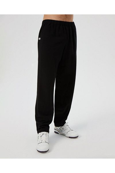 Ayma Active Men's Black Linen Look Easy West Pants