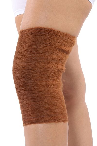 Flexy Medical Wool Knee Pad - 1 Piece. Auxiliary for Knee Leg Pain, Joint Rheumatism and Calcification Relationship