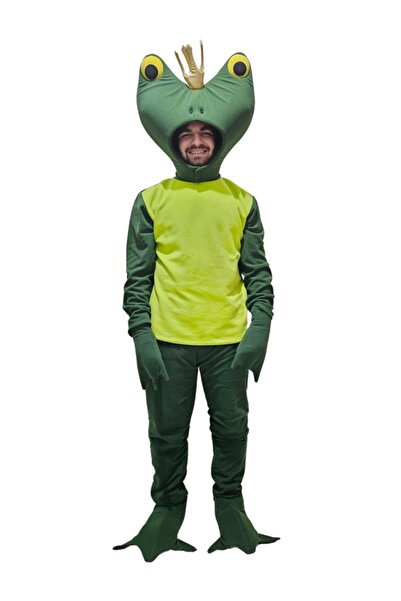 Kostüm Sarayı Kurbağa Prens Kostümü Yetişkin