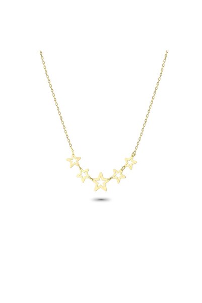 Glorria Altın Yıldız Kolye