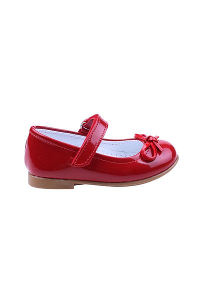 Walkenzo Ortaç-2079 Baby Girl Patent Leather Ballerinas - Ballerina Model