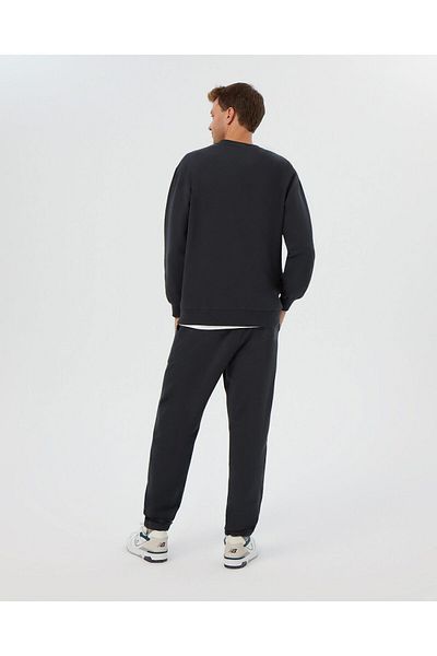Ayma Active Γκρι ανδρική φόρμα Jogger από οργανικό βαμβάκι με τσέπες με κορδόνια