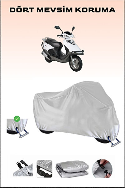 Breen Kuba VN50 Pro için Kilit Uyumlu Motosiklet Branda, Güvenli, Su Geçirmez...