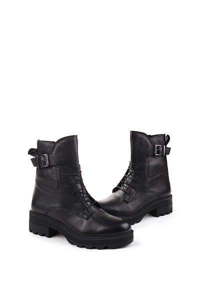 Castle Black 212580 -1 Γυναικείες καθημερινές μπότες Thermo Sole από γνήσιο δέρμα