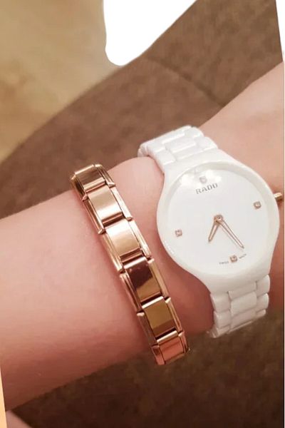 Dumledo Rose Italian Steel Bracelet