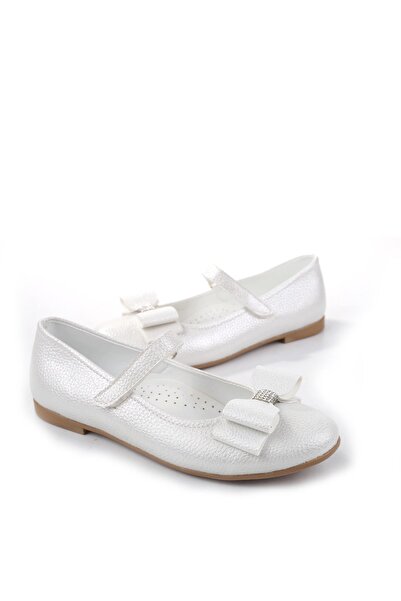 Walkenzo Ortaç 3162 - Girl's Velcro Ballerina Ballet Shoes