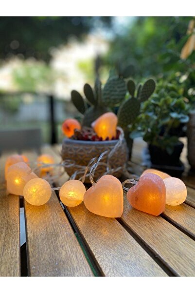 lider tuz LED IŞIKLI KALPLİ  DEKARASYON TUZ LAMBASI