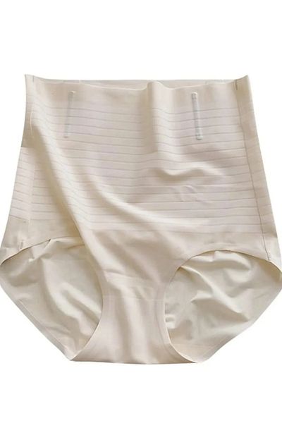 FİTFORMGİYİM Body Shaping Imported Breathable Seamless Recovery High Waist Ice Silk Panties