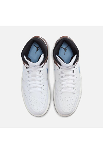 Nike Air Jordan 1 Mid Se ''embroidered Swoosh & Brand'' Erkek Spor Ayakkabı FQ7831-142