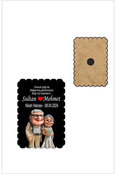 hediyyenvar Nikah Magneti ( 10 Adet Fiyatı ) hediyyenvar.com