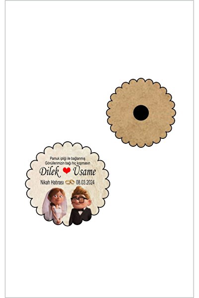 hediyyenvar Nikah Magneti ( 10 Adet Fiyatı ) hediyyenvar.com