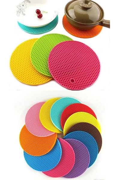 Hilamingo Home Silicone Lux Kalburabastı Mold & Trivet 2 Pieces