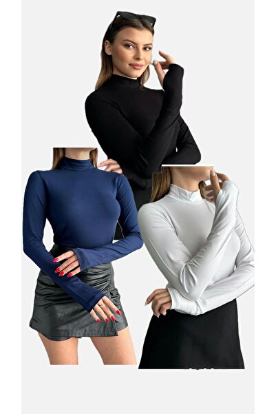 modazoom Γυναικείο Σετ Φορμάκια 3 τεμαχίων με λεπτομέρειες στα δάχτυλα