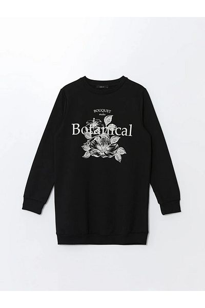 LC Waikiki Μπλουζάκια LCW Kids Boy Oversize Μαύρη κουκούλα
