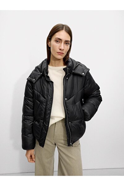 PARFOIS Kapüşonlu Kapitone Mont