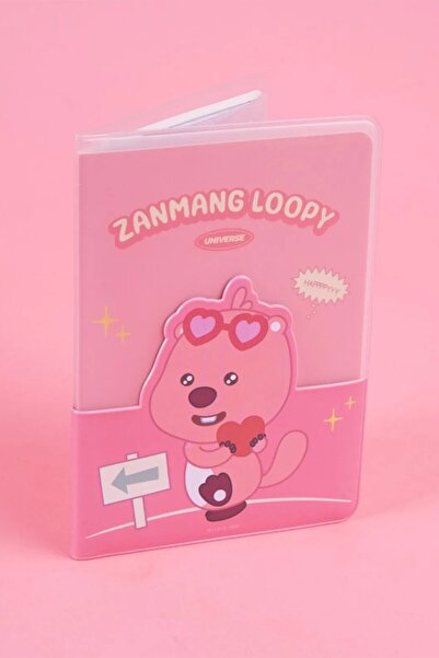 Miniso Zanmang Loopy Lisanslı Pasaport Kılıfı