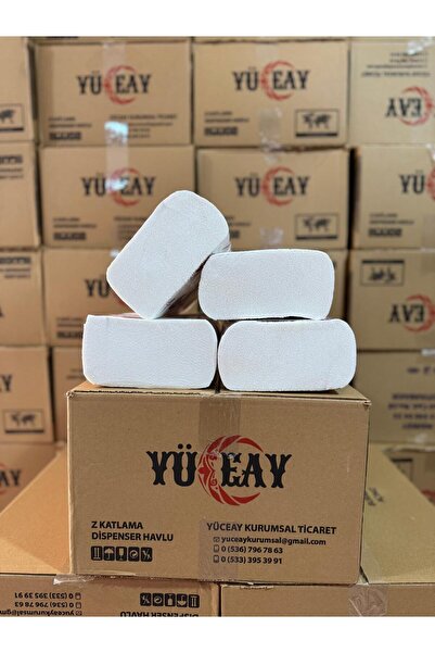 YÜCEAY Z Katlama Kağıt Havlu 200 Lü 4 Paket Dispenser Peçete 800 Adet