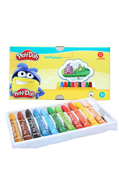 Play Doh Play-Doh - 12 Colours oil pastels