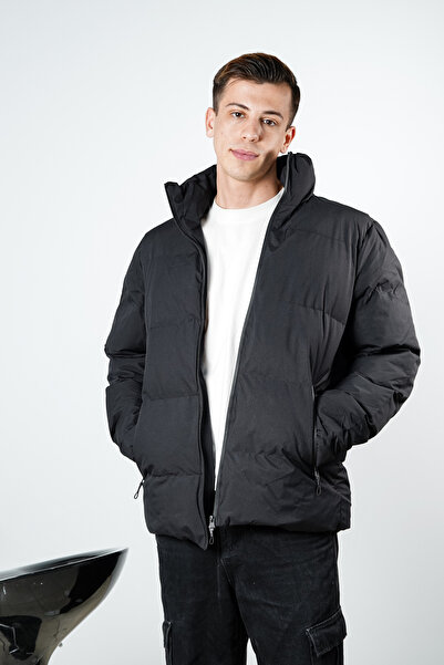 DYNAMO Siyah Şişme Mont