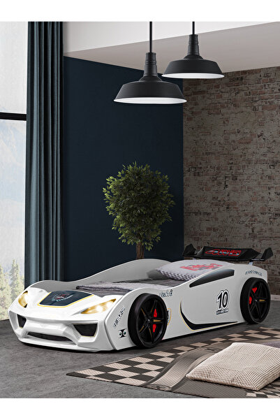 Setay Arabalı Yatak, Vento Rüzgarlıklı Arabalı Yatak - Beyaz