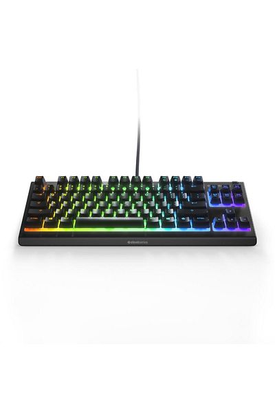 SteelSeries Apex 3 TKL w/ RGB Lighting Keyboard - Black