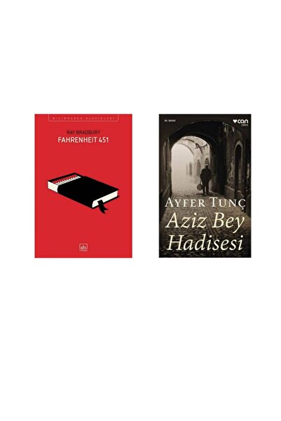 İthaki Yayınları Fahrenheit 451 - Ray Bradbury - Aziz Bey Hadisesi - Ayfer Tunç