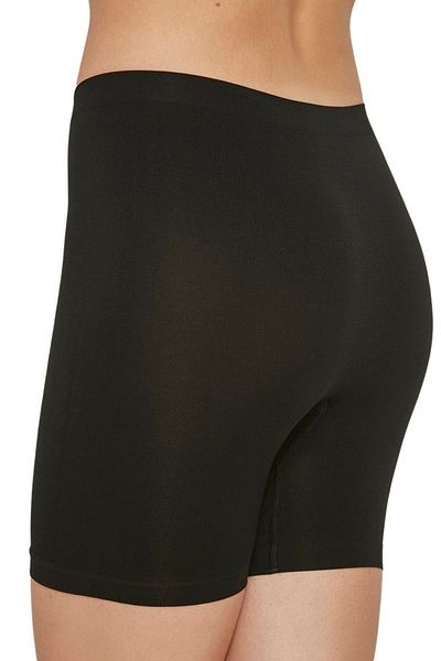 CNT Slip boxer pentru femei - talie elastică și țesătură moale, pachet de 1 (negru, alb, culoare nud)