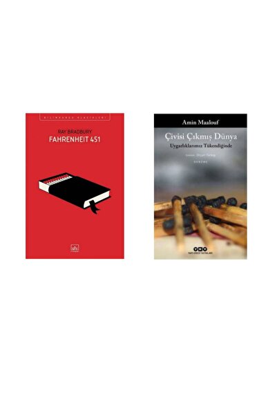 İthaki Yayınları Fahrenheit 451 - Ray Bradbury - Çivisi Çıkmış Dünya - Amin M...