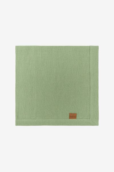 Barine Χαρτοπετσέτα Mint Green Linen - Σετ 2 45x45