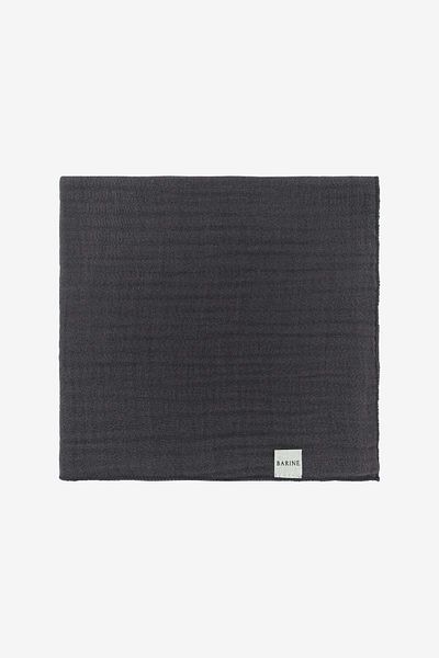 Barine Σετ χαρτοπετσέτας Anthracite Color Koza 2 τεμαχίων - 45x45