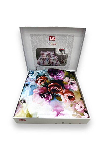 Taç TAÇ ÇİFT KİŞİLİK DİJİTAL SATEN NEVRESİM TAKIMI 200x220cm