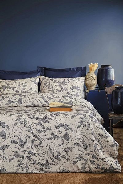 İssimo Home İssimo Home Ornament 210 Tc (83 Strands) Digital Cotton Satin Double Duvet Cover Set
