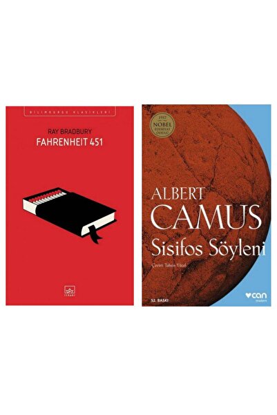 İthaki Yayınları Fahrenheit 451 - Ray Bradbury - Sisifos Söyleni Albert Camus