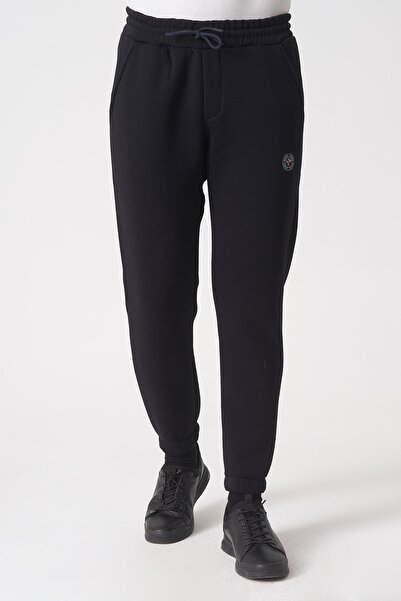 White Stone São Paulo 2424 Cotton Lycra Slim Fit Sweatpants Navy