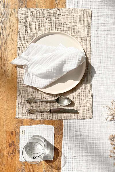 Barine Χαρτοπετσέτες White Cocoon 2 τεμαχίων - 45x45