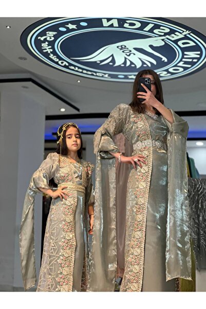 SOLİN YÖRESEL Çocuk Düğünlük Yöresel Elbise Kaftan Abiye