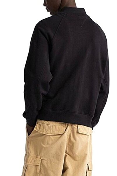 Tommy Hilfiger Tjm Rlx Crest Bomber Ext Men's Black Jacket Dm0Dm20255Bds