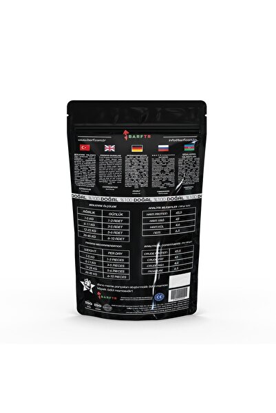 BARFTR Dana Meme Parçaları Atıştırmalık Ödül Maması 80 GRAM Köpekler İçin