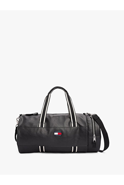 Tommy Hilfiger Erkek Geniş Tasarım Organize Edilmiş Bölmeler Siyah Valiz AM0AM13344-BDS