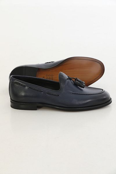 Faruk balkanas Klass Model Tassel Detailed Genuine Leather Loafer Shoes