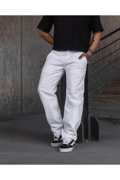 DENİM HOUSE Erkek Kargo Cepli Baggy Pantolon