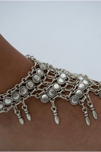 OneArjethnic Gümüş kaplama tasarım ayak şahmeranı