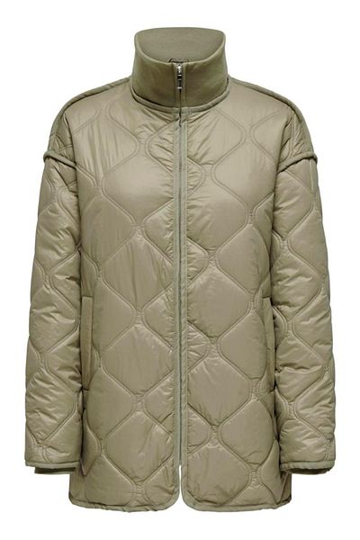 ONLY Onlnelli Quilt Oversize Running Jacket - Cc Otw A. Khaki 15327275