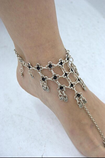 OneArjethnic Gümüş kaplama tasarım ayak şahmeranı