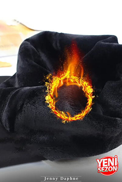 Jenny Daphne Plus Size Thermal Leggings with Soft Inside Surface Plush