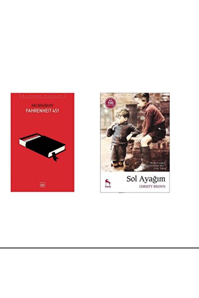 İthaki Yayınları Fahrenheit 451 - Ray Bradbury - Sol Ayağım - Christy Brown