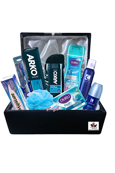 ARKO Sadece Yerli Ve Milli Ürünler Içerir. Erkek Damat Çeyiz Sandık Nişan Boh...
