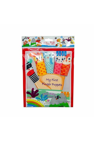 Asya Oyuncak Mol-108 5-Piece Hand Puppet in Bag -