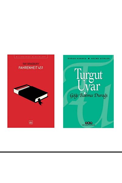 İthaki Yayınları Fahrenheit 451 - Ray Bradbury - Göğe Bakma Durağı - Turgut Uyar