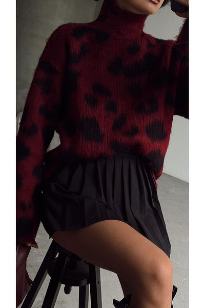 anonim Bearded Leopard Sweater